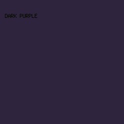 2F243E - Dark Purple color image preview