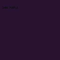 2a1233 - Dark Purple color image preview