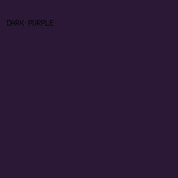 2a1836 - Dark Purple color image preview