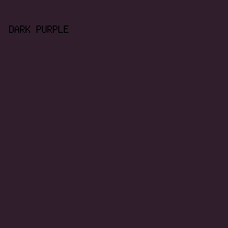 301e2c - Dark Purple color image preview