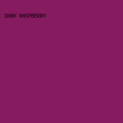 871B5F - Dark Raspberry color image preview