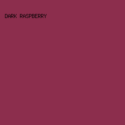 8c2e4d - Dark Raspberry color image preview