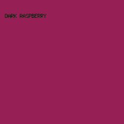 961f55 - Dark Raspberry color image preview