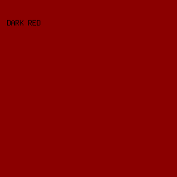 8B0000 - Dark Red color image preview