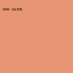 e69674 - Dark Salmon color image preview