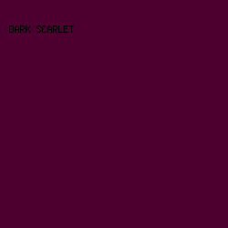 4d002f - Dark Scarlet color image preview