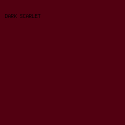 520011 - Dark Scarlet color image preview