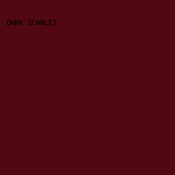 520813 - Dark Scarlet color image preview