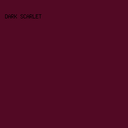 520924 - Dark Scarlet color image preview