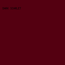 540011 - Dark Scarlet color image preview