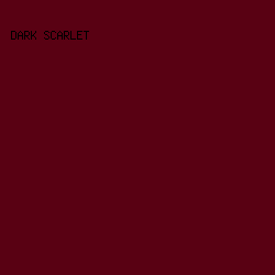590113 - Dark Scarlet color image preview