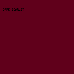 60001b - Dark Scarlet color image preview