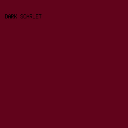 61031B - Dark Scarlet color image preview