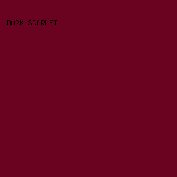 6a0320 - Dark Scarlet color image preview