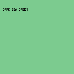 7ccb8f - Dark Sea Green color image preview