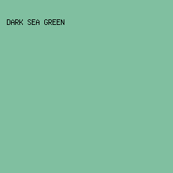 80BFA0 - Dark Sea Green color image preview