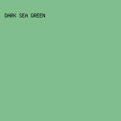 80be8e - Dark Sea Green color image preview