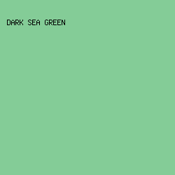 84cc97 - Dark Sea Green color image preview