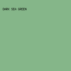 85B689 - Dark Sea Green color image preview