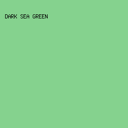 85d28e - Dark Sea Green color image preview