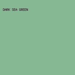 86B893 - Dark Sea Green color image preview