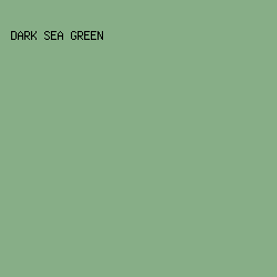 87AE87 - Dark Sea Green color image preview