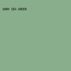 89ae8b - Dark Sea Green color image preview