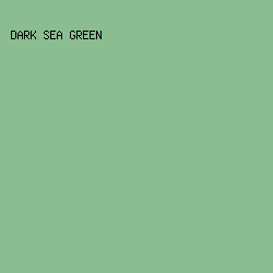 8ABD90 - Dark Sea Green color image preview
