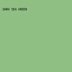 8FBF83 - Dark Sea Green color image preview