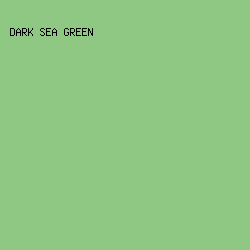 8FC883 - Dark Sea Green color image preview