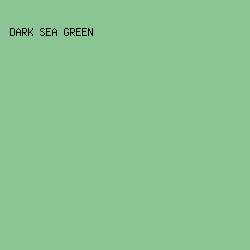 8ac593 - Dark Sea Green color image preview