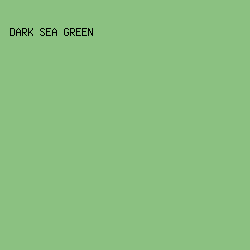 8bc181 - Dark Sea Green color image preview