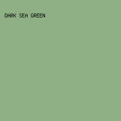 8eb084 - Dark Sea Green color image preview