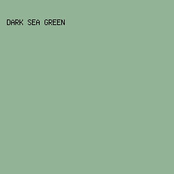 92b396 - Dark Sea Green color image preview