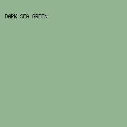 93B592 - Dark Sea Green color image preview
