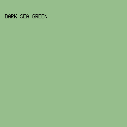 96be8c - Dark Sea Green color image preview