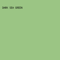 9BC584 - Dark Sea Green color image preview