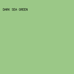 9BC887 - Dark Sea Green color image preview