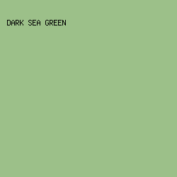 9CC089 - Dark Sea Green color image preview