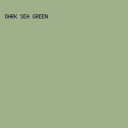 9FB08A - Dark Sea Green color image preview