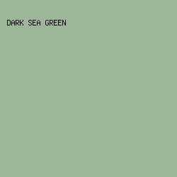 9bb797 - Dark Sea Green color image preview