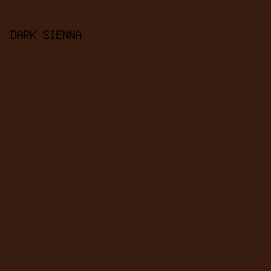 371c0f - Dark Sienna color image preview