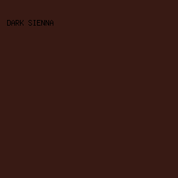 381a14 - Dark Sienna color image preview
