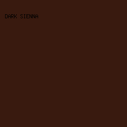 391A0F - Dark Sienna color image preview