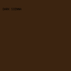 3c2410 - Dark Sienna color image preview