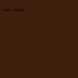 401E0E - Dark Sienna color image preview