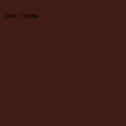 411B18 - Dark Sienna color image preview