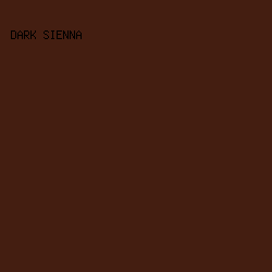 441e11 - Dark Sienna color image preview