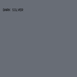 686d76 - Dark Silver color image preview