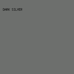 6d6f6d - Dark Silver color image preview